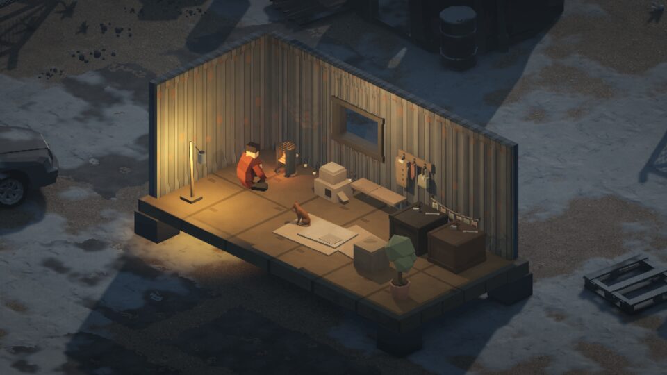 Nine Winters 컨테이너 거처, 겨울 정오 · 본편 룩