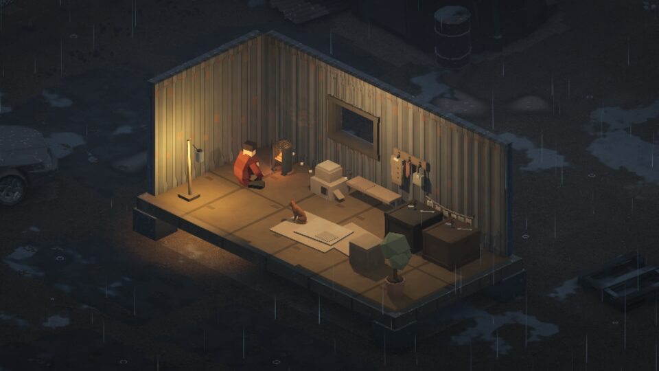 Nine Winters 컨테이너 거처, 비 오는 저녁 · 본편 룩